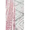 Arya Ar 04 Pink Aqua %100 Geri Dönüşümlü Pamuktan Çift Taraflı Yıkanabilir Modern Dekoratif Kilim