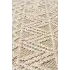 Soho Sh 14 Beige Hav Vermeyen Özel Ipler Ile Üretilen Etnik Örgü Desenlere Sahip Makine Halısı