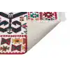 LUNA NEW HALI 0029 Otantik Geleneksel Desenli Yıkanabilir Renkli Baskı Kilim