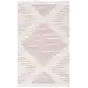 Arya Ar 15 Pink %100 Geri Dönüşümlü Pamuktan Çift Taraflı Yıkanabilir Modern Dekoratif Kilim