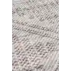 Cozy CZY 03 Grey Silver Hav Toz Vermez Modern Örgü Dokuma Makine Halısı