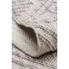 Cozy CZY 03 Grey Silver Hav Toz Vermez Modern Örgü Dokuma Makine Halısı