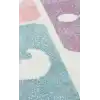 Eko Kids KDS 25 Pastel Sek Sek Desenli Hav Toz Vermez Çocuk Halısı