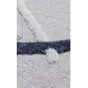 Terazzo 03 Grey Navy Hav Toz Vermez Yumuşak Dokulu Etnik Örgü Desenlere Sahip Modern İskindinav Halı