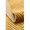 Urban 01 Gold Etnik Desenlere Sahip Hav Toz Vermez Yumuşak Dokulu Modern Halı