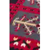 Arya Ar 28 Red %100 Geri Dönüşümlü Pamuktan Çift Taraflı Yıkanabilir Modern Dekoratif Kilim