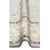 Isfahan 03 Grey Cream Klasik Desenli Yüksek Kalite Sık Dokuma Makine Halısı