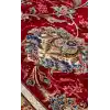 Isfahan 01 Red Klasik Desenli Yüksek Kalite Sık Dokuma Makine Halısı