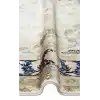 Isfahan 04 Cream Klasik Desenli Yüksek Kalite Sık Dokuma Makine Halısı
