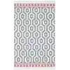 Arya Ar 17 Grey Pink %100 Geri Dönüşümlü Pamuktan Çift Taraflı Yıkanabilir Modern Dekoratif Kilim