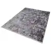 Allegro 1023 Gri Dekoratif Modern Kaymaz Tabanlı Makine Halısı ✄