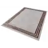 Allegro 2185 Vizon Dekoratif Modern Kaymaz Tabanlı Makine Halısı