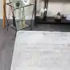 Carino EM99 Krem Gri Dekoratif Makina Halısı