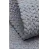 Flatweave Ptn 18 Grey Ct  Renkli Jüt Görünümlü Hasır Örgü Halı