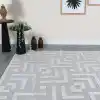 Grace 54100-295 Modern Dekoratif Makine Halısı