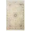 Isfahan 06 Cream Klasik Desenli Yüksek Kalite Sık Dokuma Makine Halısı