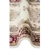 Isfahan Scd 01 Cream Red Klasik Desenli Yüksek Kalite Sık Dokuma Seccade