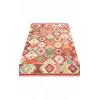 NOMAD KILIM 0001 Yıkanabilir, Çift Taraflı Kullanıma Uygun Yumuşak Tuşeli Otantik Kilim