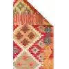 NOMAD KILIM 0024 Yıkanabilir, Çift Taraflı Kullanıma Uygun Yumuşak Tuşeli Otantik Kilim