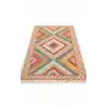 NOMAD KILIM 0047 Yıkanabilir, Çift Taraflı Kullanıma Uygun Yumuşak Tuşeli Otantik Kilim