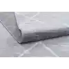 New Novart 2024 Gri Dekoratif Modern Kaymaz Tabanlı Makine Halısı ✄