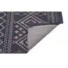 Otantik 3005 Antrasit Dekoratif Modern Kaymaz Tabanlı Makinede Yıkanabilir Halı Kilim