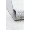 SATEEN HALI 0833 Yıkanabilir Kaymaz Tabanlı Hav Vermez Sık Dokuma Modern Halı