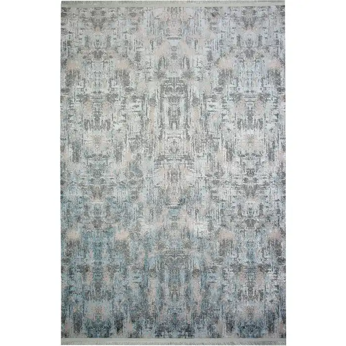 İpeksi Kaydırmaz Tabanlı Yıkanabilir Dekoratif Modern Kilim ( Özel Ölçü Yapılır )