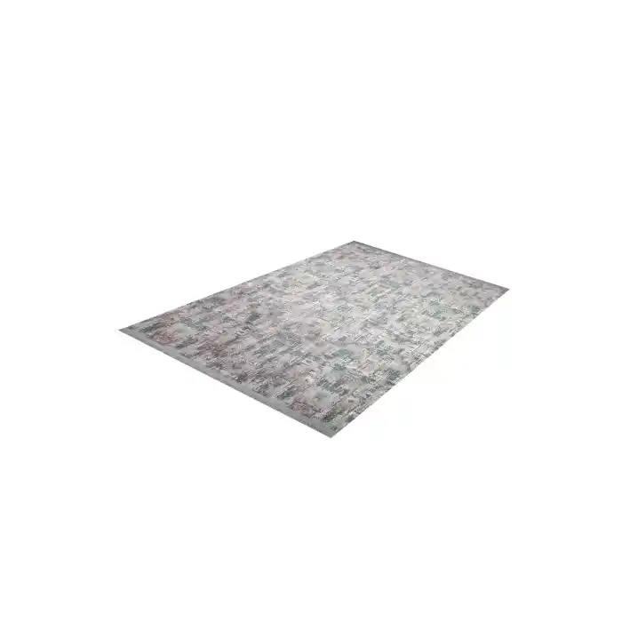 İpeksi Kaydırmaz Tabanlı Yıkanabilir Dekoratif Modern Kilim ( Özel Ölçü Yapılır )