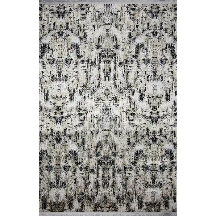 İpeksi Kaydırmaz Tabanlı Yıkanabilir Dekoratif Modern Kilim ( Özel Ölçü Yapılır )