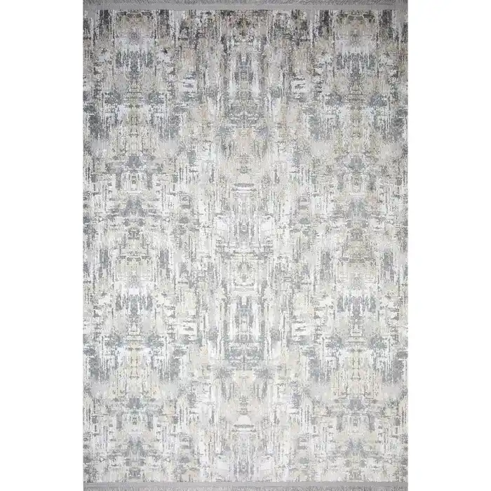 İpeksi Kaydırmaz Tabanlı Yıkanabilir Dekoratif Modern Kilim ( Özel Ölçü Yapılır )