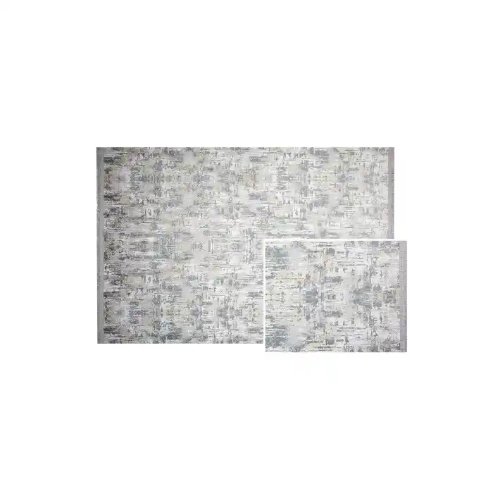 İpeksi Kaydırmaz Tabanlı Yıkanabilir Dekoratif Modern Kilim ( Özel Ölçü Yapılır )