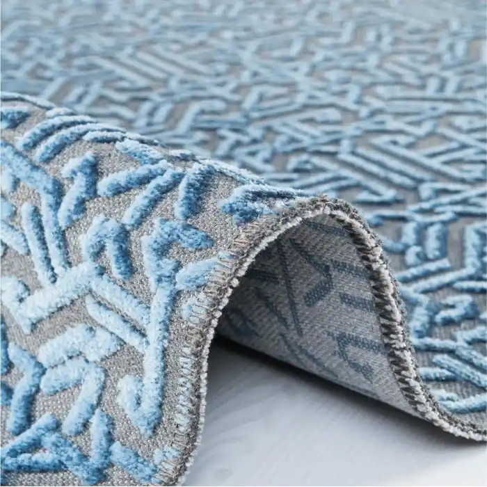 Modern Dekoratif Hav Ve Toz Vermez Kaydırmaz Leke Tutmaz Anti-Alerjik Rönesans Kilim