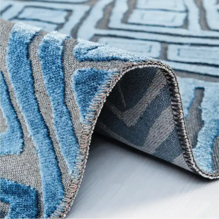 Modern Dekoratif Hav Ve Toz Vermez Kaydırmaz Leke Tutmaz Anti-Alerjik Rönesans Kilim