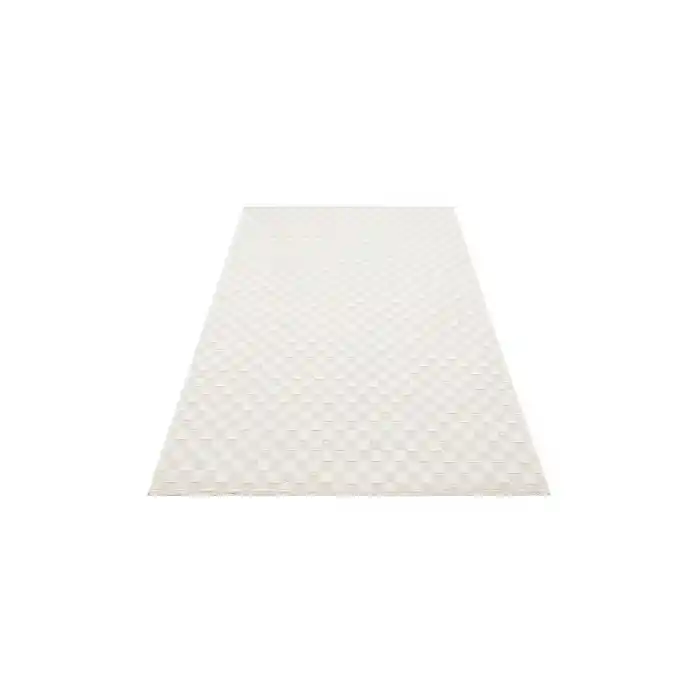 Ada 02 Cream Yüksek Alçak Dokulu Hav Toz Vermez Kolay Kullanımlı Yıkanabilir Kaymaz Kilim