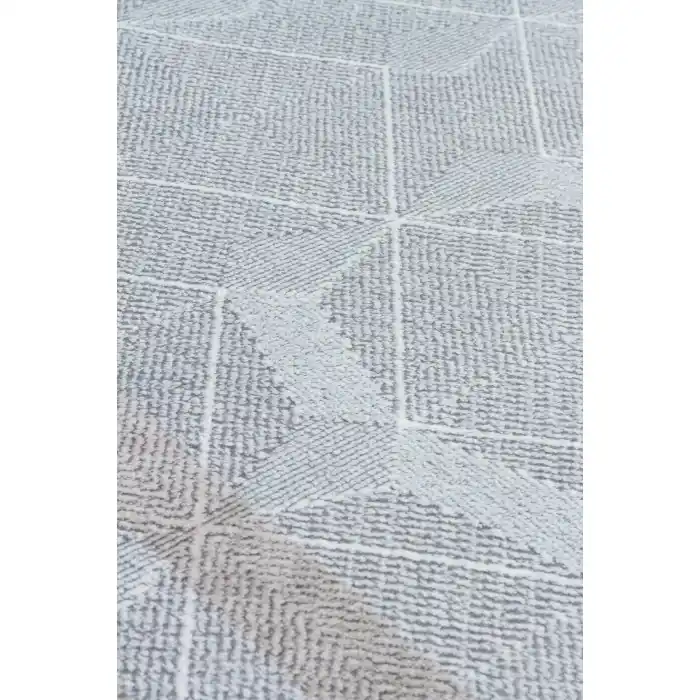 BOLIVYA HALI 0021 Yıkanabilir Kaymaz Tabanlı Hav Vermez Sık Dokuma Modern Halı