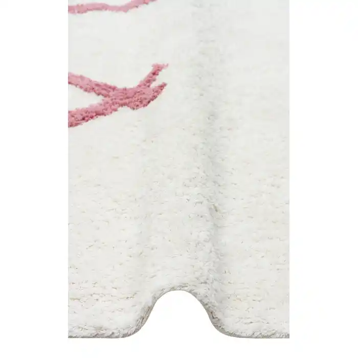 COTTON BOON HALI 0025 Yıkanabilir Kaymaz Tabanlı Naturel Pamuk Bebek Halısı