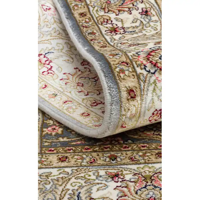 Isfahan Scd 01 Grey Klasik Desenli Yüksek Kalite Sık Dokuma Seccade