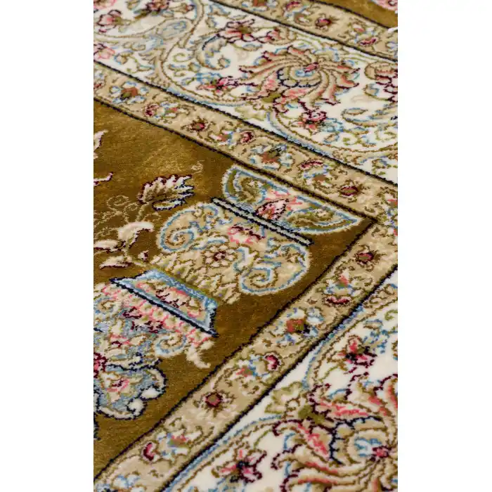 Isfahan Scd 01 Gold Klasik Desenli Yüksek Kalite Sık Dokuma Seccade