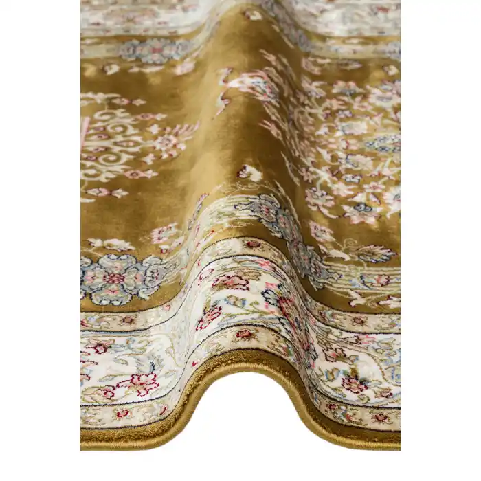 Isfahan Scd 01 Gold Klasik Desenli Yüksek Kalite Sık Dokuma Seccade