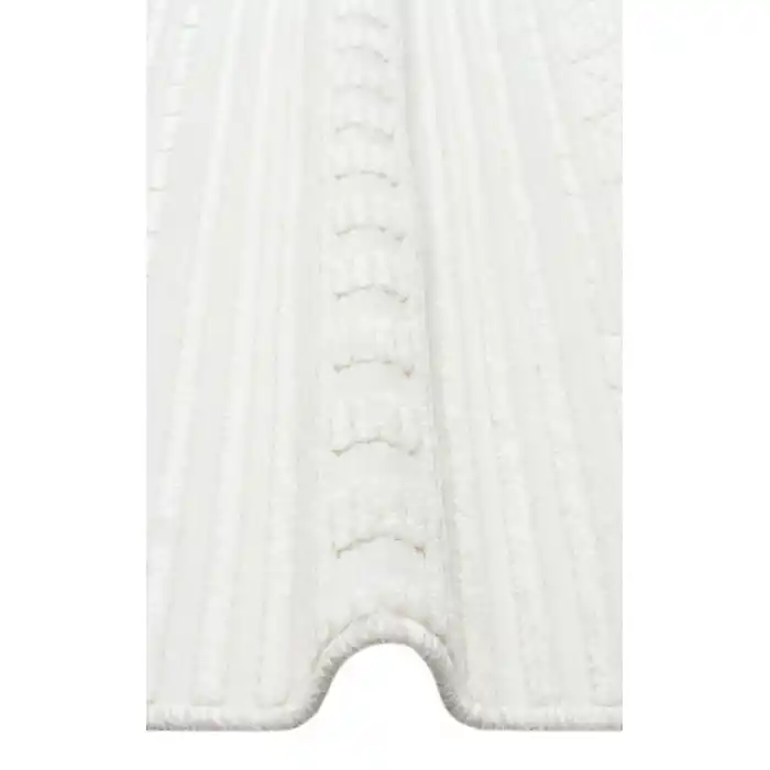 Jakarta JKR 02 Cream Yüksek Alçak Dokulu Hav Toz Vermez Modern Makine Halısı