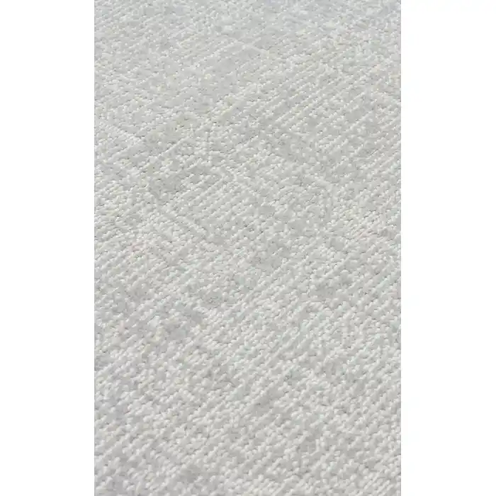 Kalahari Plaın Sılver Özel Dokuma Tekniği ile Üretilen Modern Sade Desenli Makine Halısı