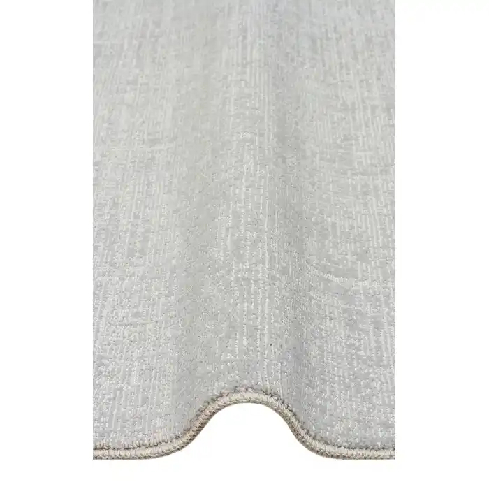Kalahari Plaın Sılver Özel Dokuma Tekniği ile Üretilen Modern Sade Desenli Makine Halısı