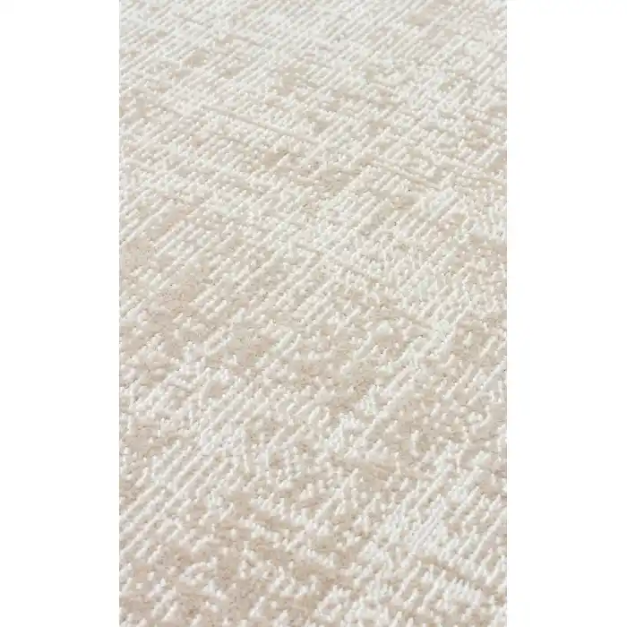 Kalahari Plain Beıge Özel Dokuma Tekniği ile Üretilen Modern Sade Desenli Makine Halısı