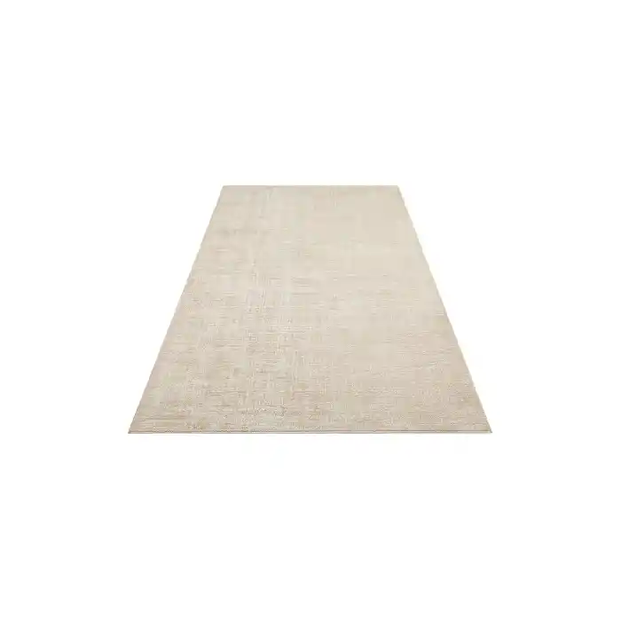 Kalahari Plain Beıge Özel Dokuma Tekniği ile Üretilen Modern Sade Desenli Makine Halısı