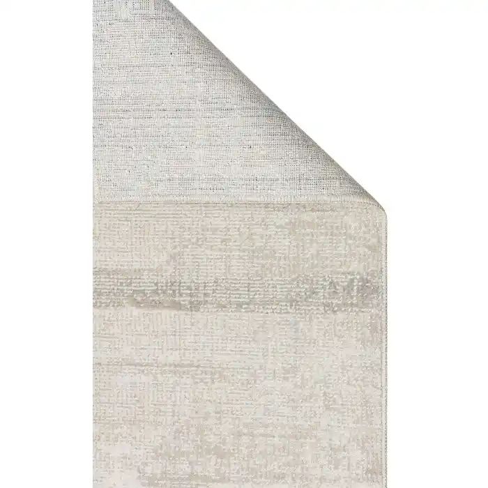 Kalahari 01 Grey Beige Özel Dokuma Tekniği ile Üretilen Modern Sade Desenli Makine Halısı