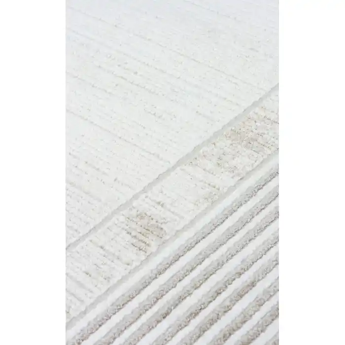 LAGOS HALI 0373 Hav Toz Vermez Eskitme Desenli Modern Makine Halısı