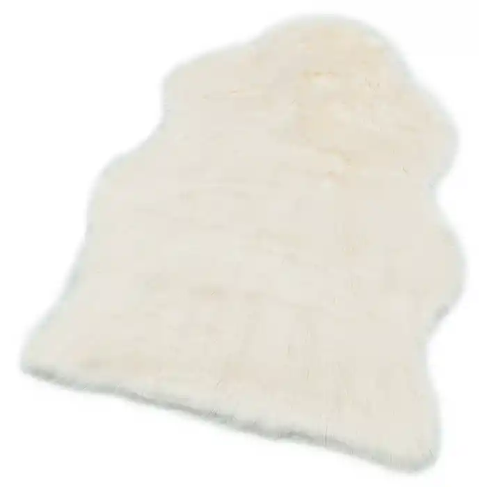 LOVELY POST 0144 Yumuşak Dokulu Uzun Tüylü Yıkanabilir Kuzu Postu