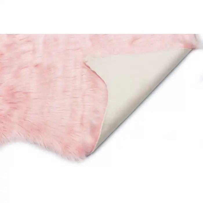 LOVELY POST 0482 Yumuşak Dokulu Uzun Tüylü Yıkanabilir Kuzu Postu