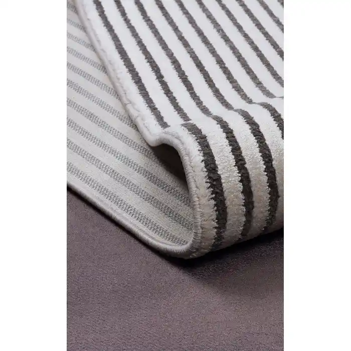 MERANO HALI 0007 Geometrik Desenli Yüksek Kalite Sık Dokuma Salon Halısı